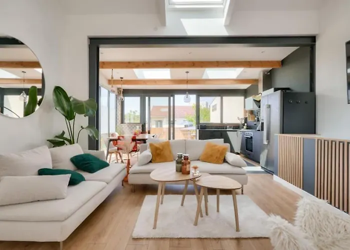 Fabuleuse Maison/jardin D'architecte Proche Paris